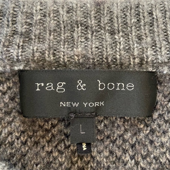 Rag & Bone Sweater Dress, Sz L - Picture 5 of 7